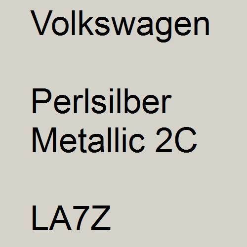 Volkswagen, Perlsilber Metallic 2C, LA7Z.